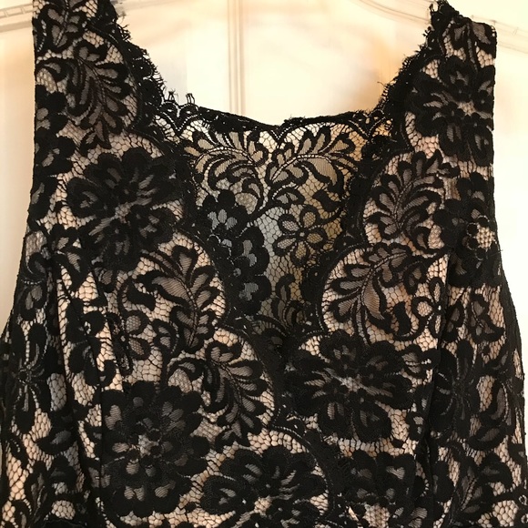 Scott McClintock black lace formal gown - Picture 2 of 4